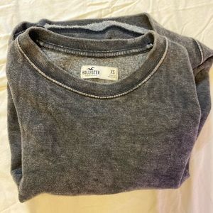 Hollister gray crewneck
